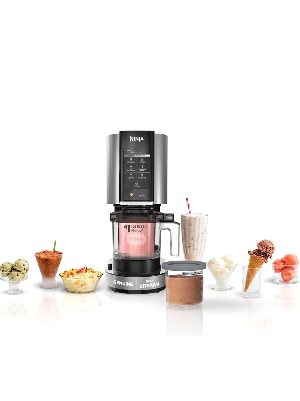 Ninja CREAMi 7-in-1 Ice Cream Maker NC301 - Picture 5 of 5